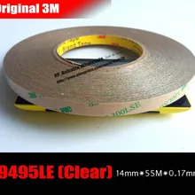 14 мм* 55 м* 0,17 мм) 3 м 9495LE 300LSE клейкая лента с двойным покрытием для пенопласта металлический экран рамка, электрическая сборка, сильный