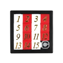 Brinquedo educacional inicial que se desenvolve para crianças quebra-cabeça número digital 1-15 brinquedos de jogo m09