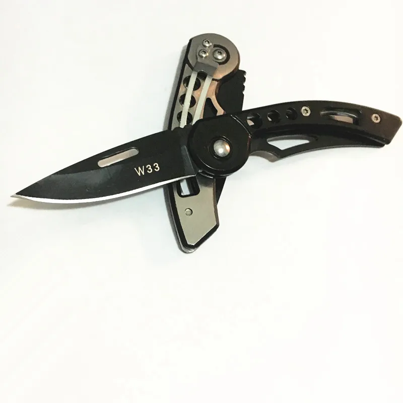 

New Mini Key Stainless Handle Fruit Knife Multifunction Outdoor Camping Survival Tactical Rescue Tools Folding Hunting EDC