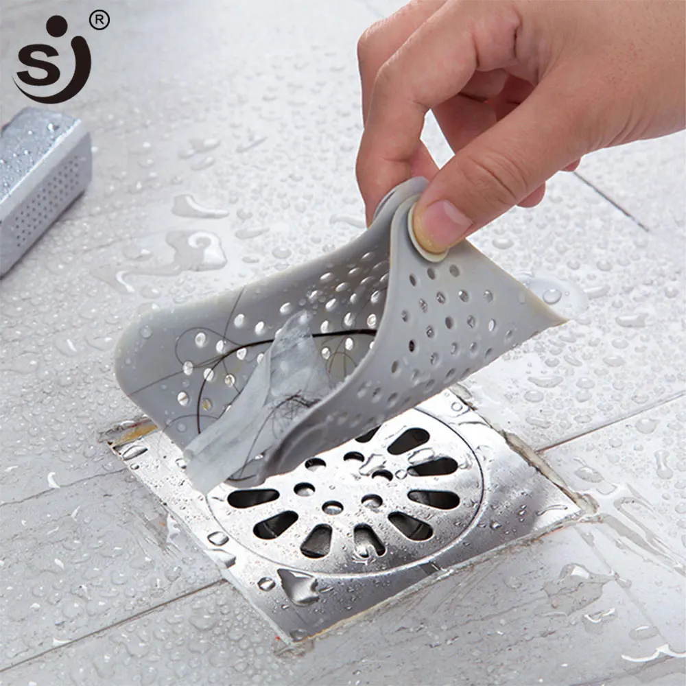 

SJ Star Flower Mesh Silicone Sink Strainer Filter Bathroom Colander Kitchen Accesories Gadgets