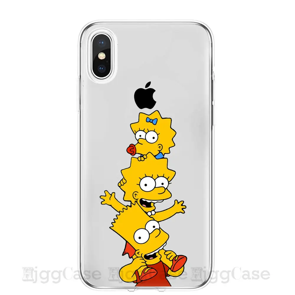 Homer J. Simpson Телефон чехол для iPhone 6 6s 7 8 PLUS X XR XS MAX Милый Забавный модный мультяшный силиконовый чехол для телефона s чехол для телефона Coque Capa Funda для iPhone 11 Pro Max чехлы - Цвет: F3807