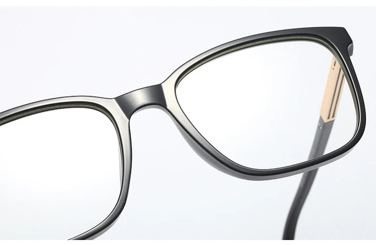 TR90 Ретро квадратные оправы для очков для мужчин и женщин Оптические ...