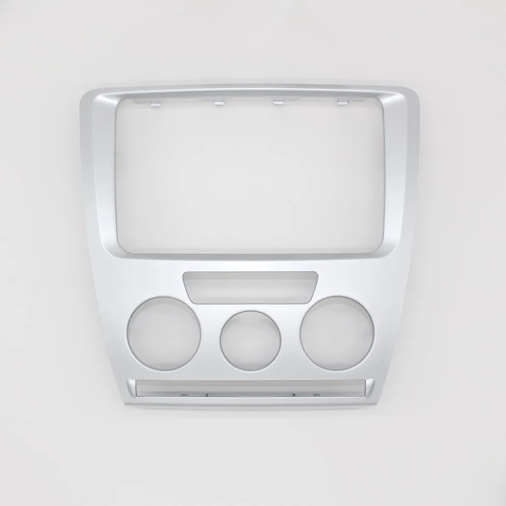 

2 DIN Car Navigation Radio Fascias For Skoda Octavia 2007-2009 Audio Dash Kits External Frame