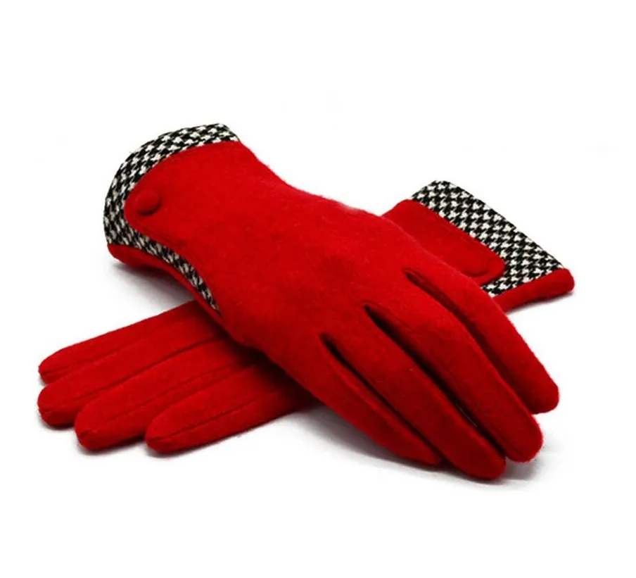 CUHAKCI зимние перчатки кашемировые высокого качества новые брендовые Модные женские тонкие наручные перчатки теплые кашемировые перчатки