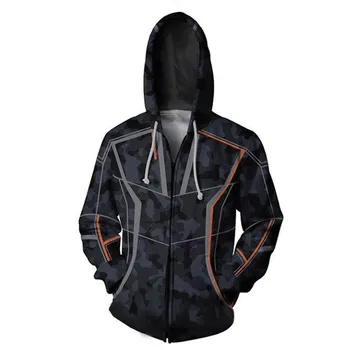 

Avengers 4 Endgame Quantum War Iron man Cosplay Costume 3D Printed Hoodies Men Hooded Zipper End Game Sweatshirt Jacket