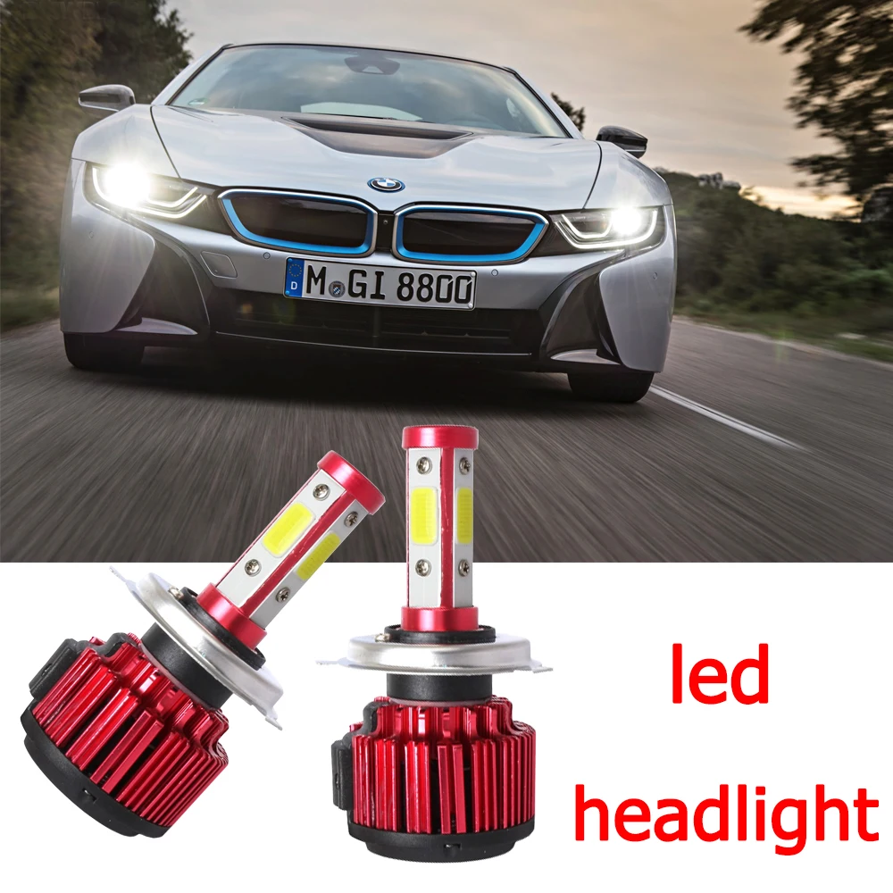 

NEW Car Headlight H4 Led H7 Bulb H11 9006 9005 High Low Beam Auto Lamp 16000LM 6000K LED Headlight Bulb Fog Light 12V 24V