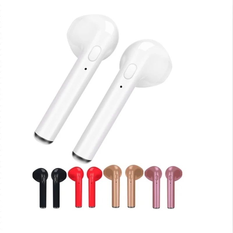 Беспроводные наушники портативная Bluetooth гарнитура i7s tws вкладыши для iPhone XR X 8 7 Plus