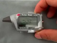 Scher Khan Magicar 5 LCD Fernbedienung Schlüsselbund, Schlüsselanhänger Kette für 2 way auto alarmanlage Scher-khan Magicar 5/M 5/M5