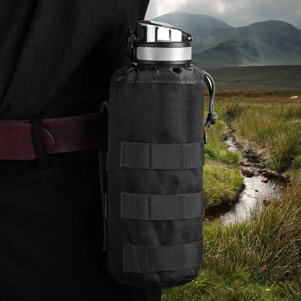 Тактический Molle бутылка для воды обновлен путешествия воды сумка-держатель для бутылки на открытом воздухе гидратации Перевозчик для кемпинга Пеший Туризм Рыбная ловля