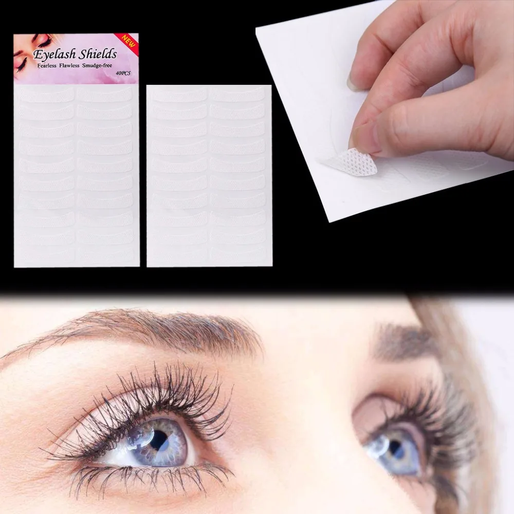 New 40 Pairs Eyelash Lash Individual Extension Tools Supply Medical