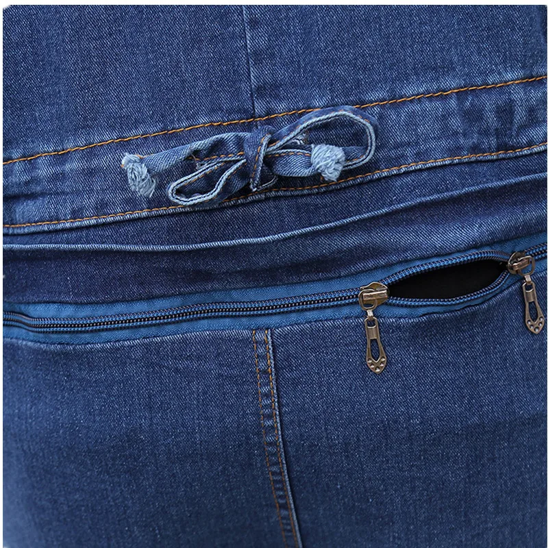 Высокое качество Лето г. для беременных для женщин длинные свободные джинсовые комбинезоны с карманами средства ухода за кожей