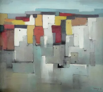 

Hand Painted Abstract Oil Painting On Canvas Home Decoration Wall Art Real Painting For Ship Free Shipping