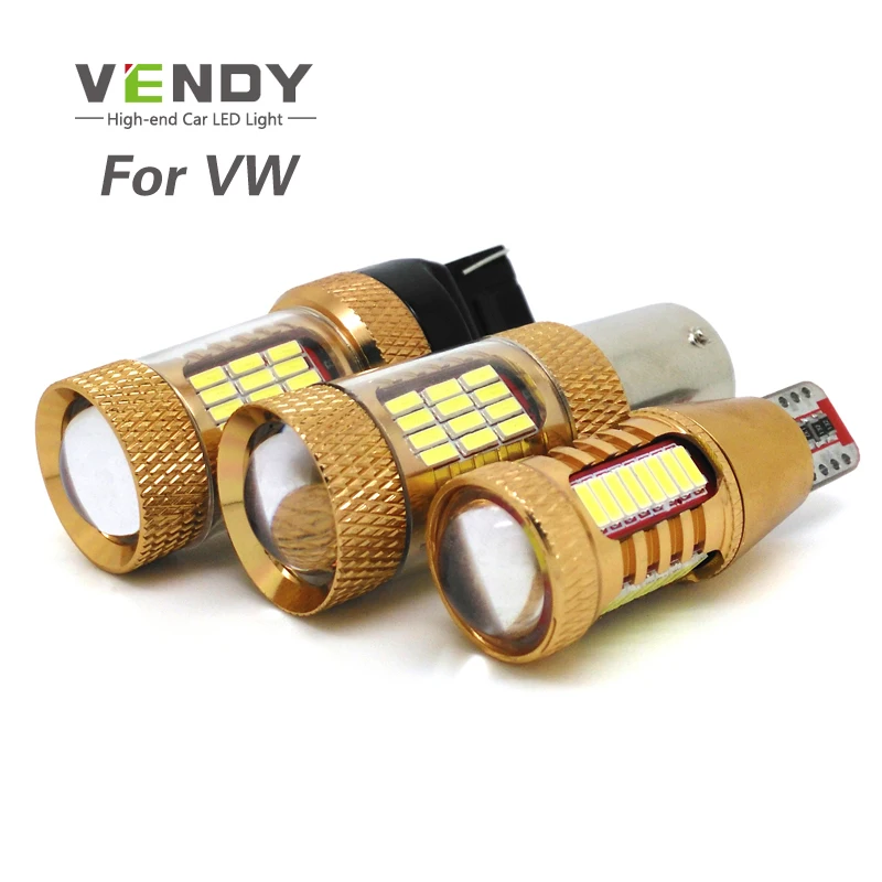 2x T15 W16W 921 Canbus Car LED Backup Light Auto Lamp Bulb For VW