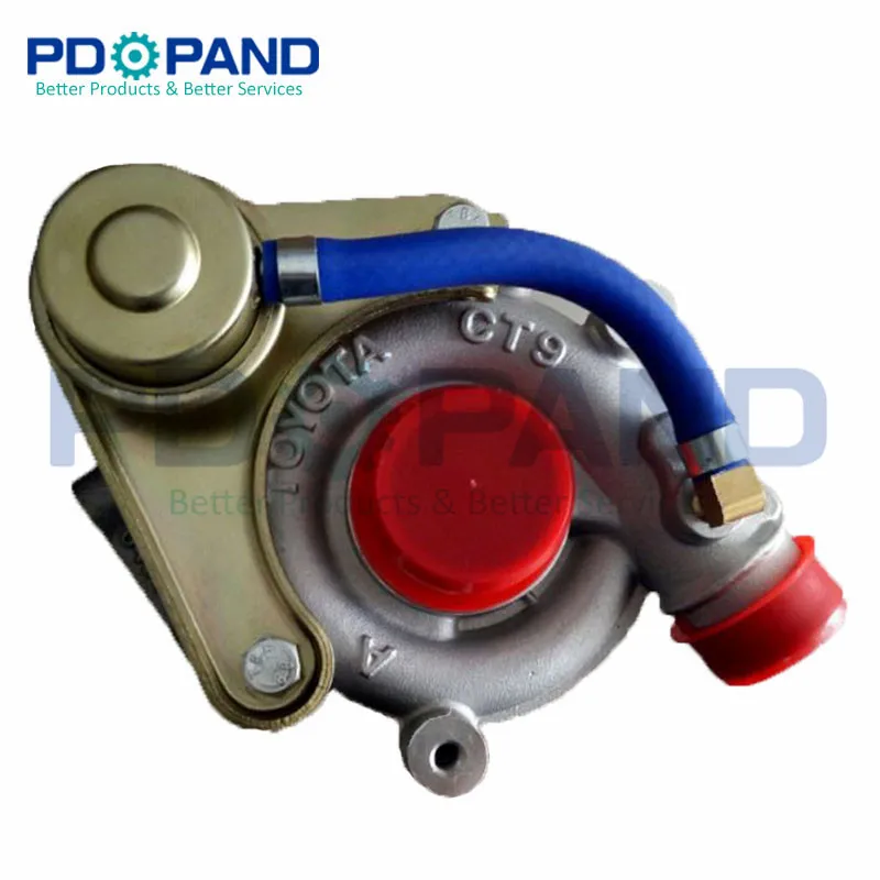 Турбинный турбокомплект Supercharger CT9 17201 54090 54081 для Toyota Land Cruiser Hardtop/Hilux/Hiace 2.4TD 2446cc 2L