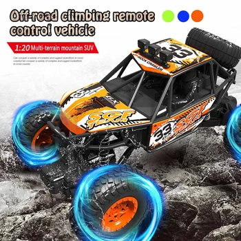 

JJRC Wireless RC Electric Remote Control Car 2.4G Climbing Car Off-road Vehicle 1:20 High Speed Vehicle Shock Absorption System