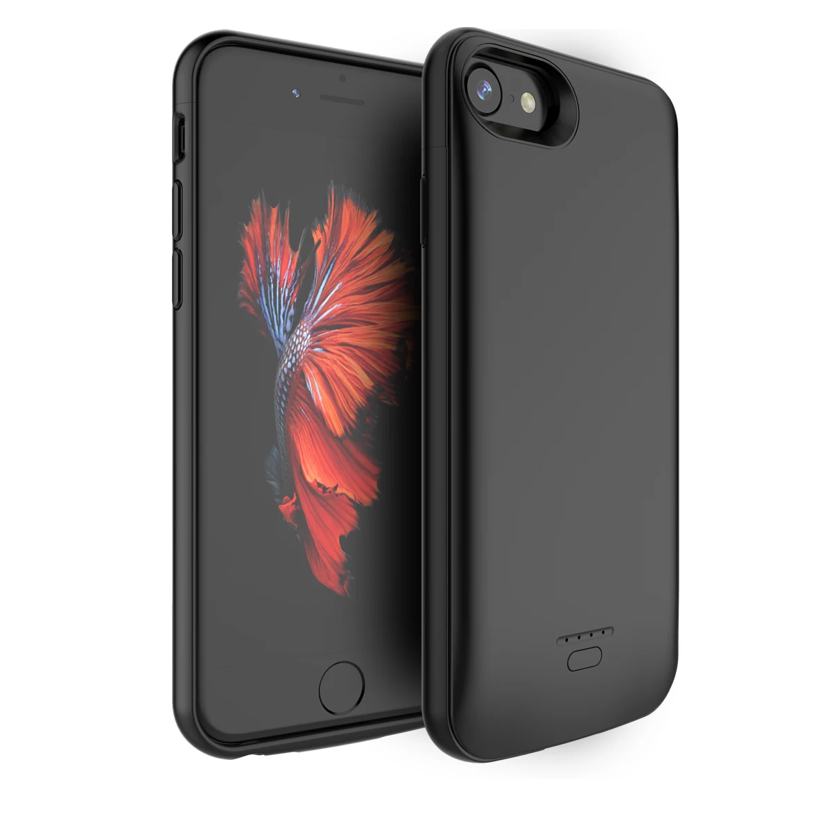 Koop CASEWIN 4000 mah Batterij Oplader Voor iphone 6 6 s 7 8 case Power Bank Opladen case Ultra Dunne Powerbank Charger Case