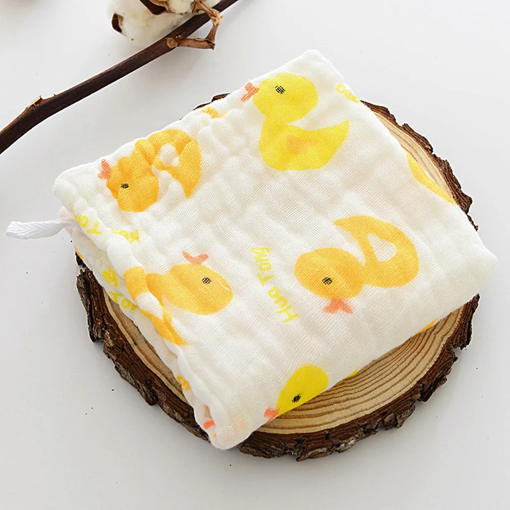 

6 Layer Baby Bibs Cotton Soft Saliva Handkerchief Toddler Feeding Burp Towel Eat Waterproofing Aprons Feeding Convenient #YL1