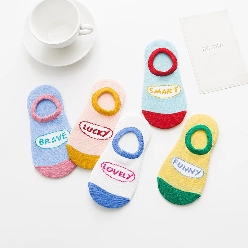 5 пара/лот новорожденных детские носки из хлопка для маленьких мальчиков и девочек милые носки для От 1 до 2 лет 2019 дети Meais Kawaii Sokken
