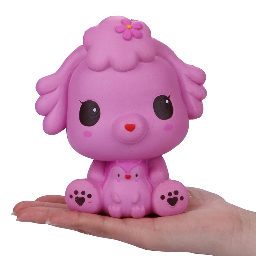 2018NEW Dog Jumbo Squishy Super Soft Slow Rising Squeeze Toy Pressure