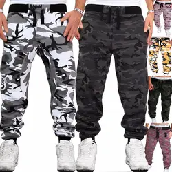 ZOGAA Брендовые мужские брюки хип-хоп шаровары джоггеры брюки 2018 мужские брюки мужские s джоггеры камуфляжные брюки тренировочные брюки