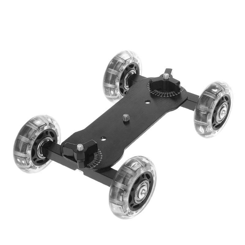 Slithering Mini Car For DSLR Camera Universal Photography Rail Moving Track