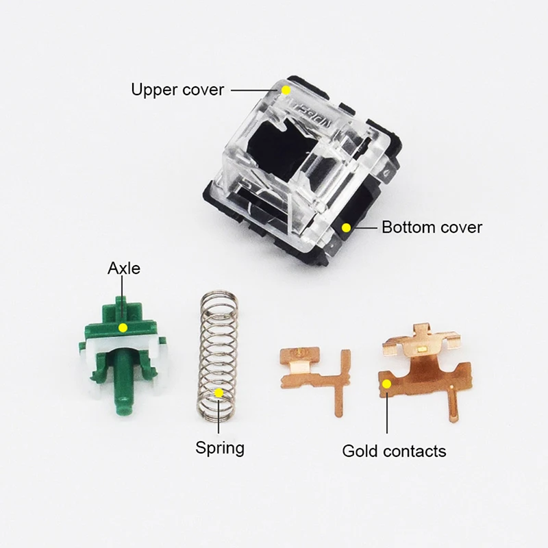 Красный RGB SMD переключатели пылезащитный переключатель клавиатура для