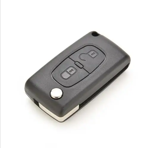 

1PC Hot Sale For C2 C3 C4 C5 C6 Flip Remote Key Holder Shell Cases Car Key Replacement Parts