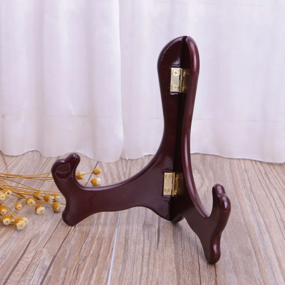 

1Pc High Quality Tea Cake Display Easel Stand Plate Rack Holder For Pu'er Tea 5 6 7 inch Holder Home Decor C42