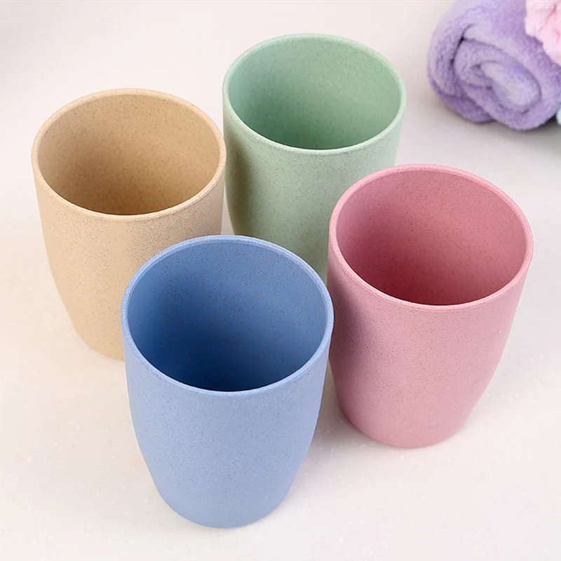 1pcs Eco friendly Tooth Brush Cup Colored Children's Tooth Brushing Cup Simple Fashion Rinse