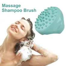 Silicone Bath Brush Meridian Health Beauty Massage Brush Hair Scalp Massager Handheld Scalp Massaging Scalp Care Hair Cleaning