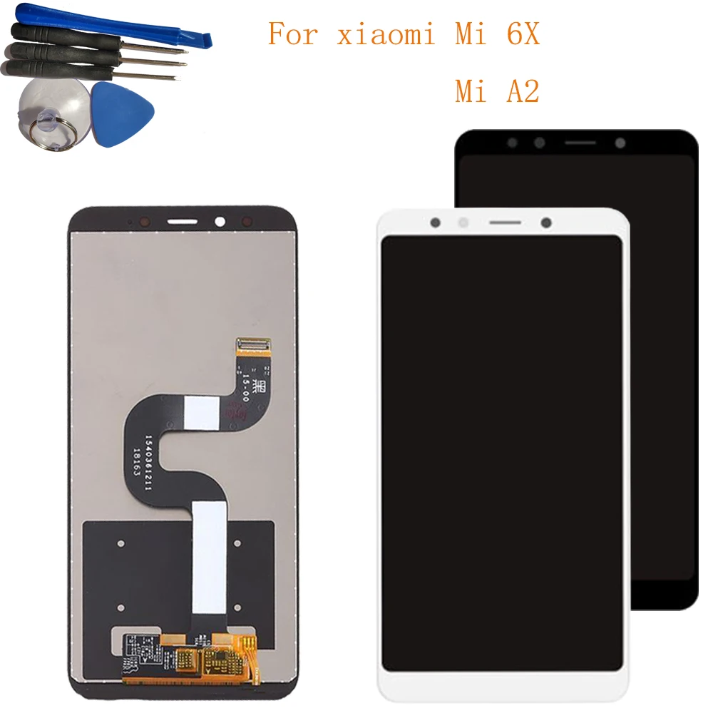 

5.99" For Xiaomi Mi A2 MIA2 LCD Display Digitizer Touch Screen Assembly Replacement For Xiaomi Mi A6X LCD Screen Display