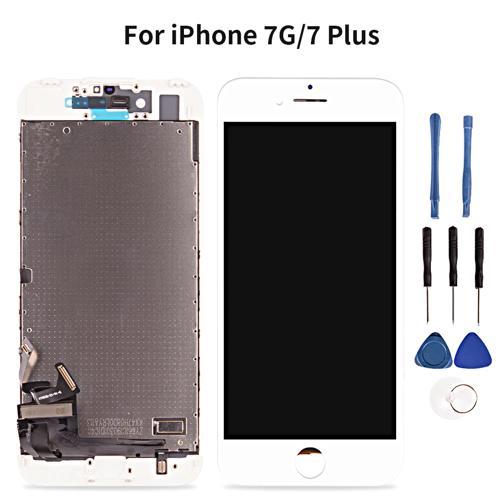 Высококачественный сенсорный экран для Iphone 7 7Plus дигитайзер сборка часть
