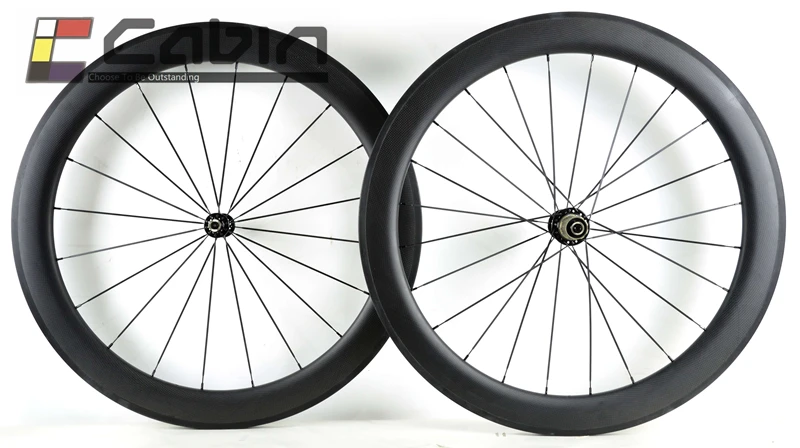 Queen Bike 38mm Carbon Wheelset Clincher Bicycle Wheel Road Bike Wheelset 700c