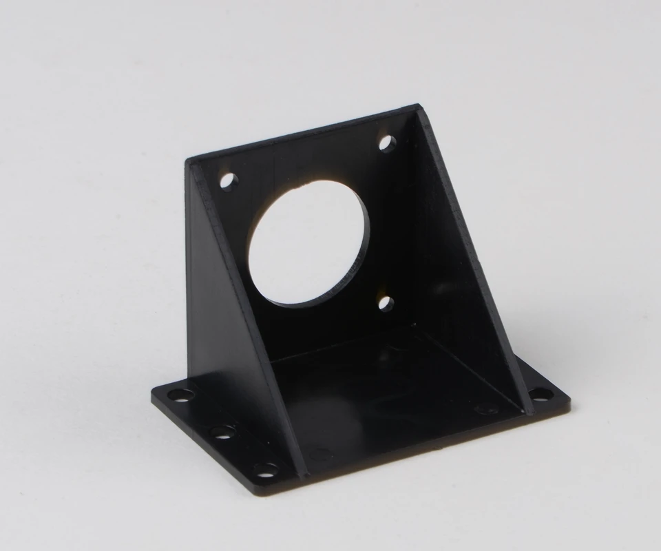 Free Shipping! 2pcs/Lot 3d Printer Accessories Plastic Bracket Nema17 42 Stepper Motor Black Plastic Bracket Diy CNC Parts