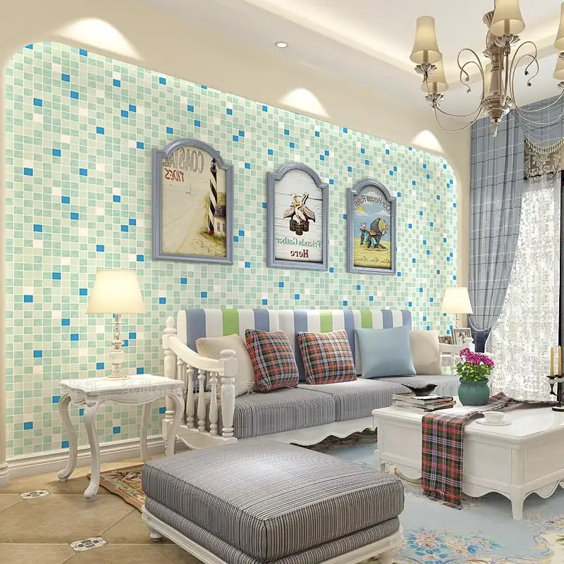 Compra 3d moderno fondo de pantalla de mosaico online al por mayor ...