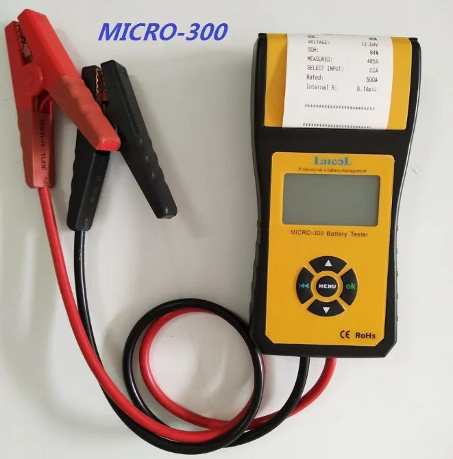 MICRO 300 Профессиональный диагностический инструмент Lancol тестер батареи
