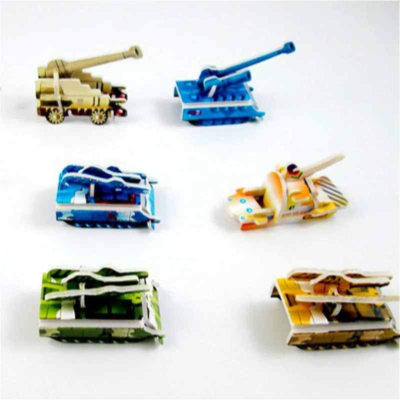 

DIY 3d Jet Plane Puzzle Paper Dimensional Model Assembled Brain Teaser Learning Educational Games Toys for Children Jigsaw Toys