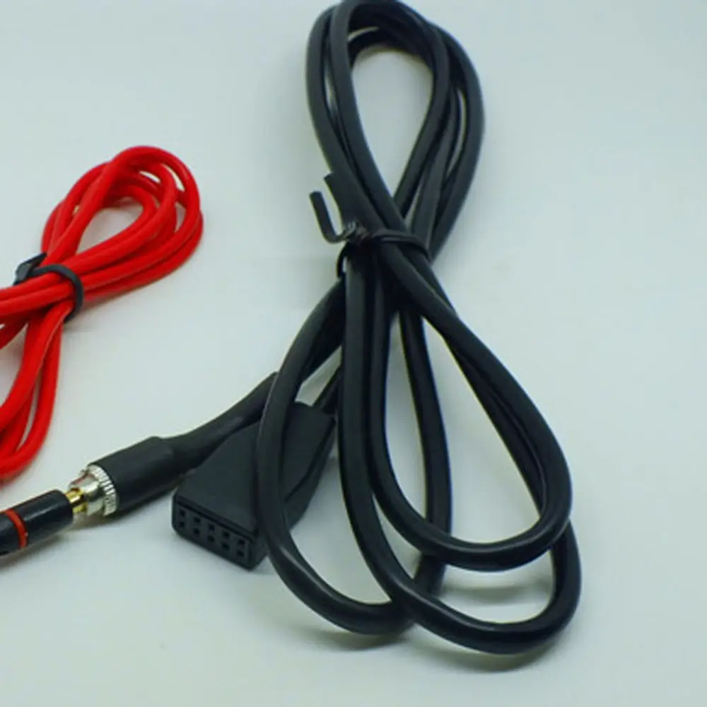 1set  Car AUX In Input Interface Adapter 3.5mm MP3 Cable For BMW E39 E53 X5 E46