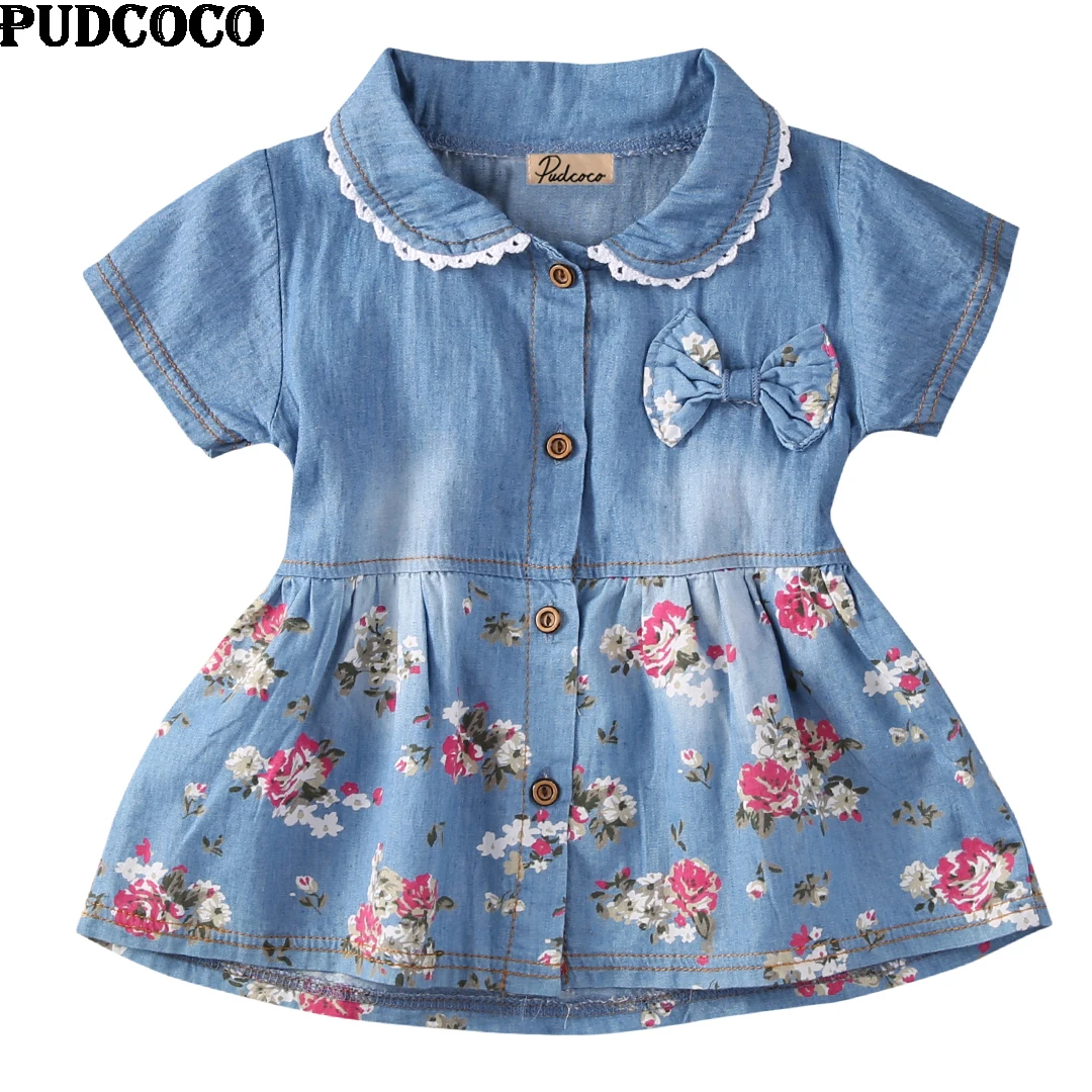 Soft Pale Blue Flower Girl Dress Casual Summer Princess Dress Kid Baby