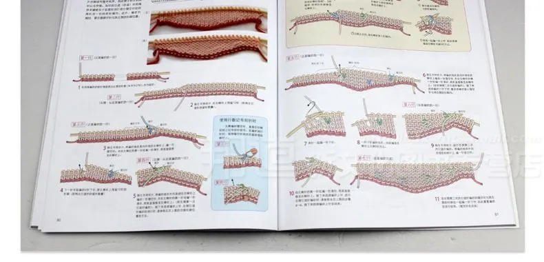 2 шт./компл. китайский Вязание иглы книгу и китайский крючок для DIY свитер шляпа Вязание книги