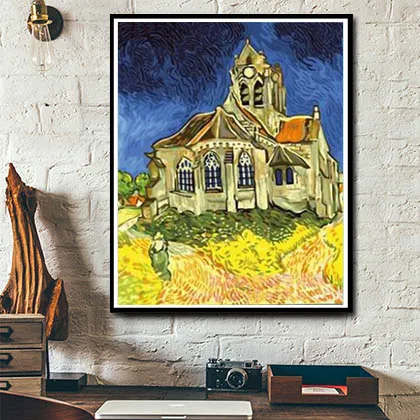 see chart Подлинная специальная DIY Цифровая живопись маслом фигурки гостиной христианские верующие Бог Иисус Христос - Цвет: see chart