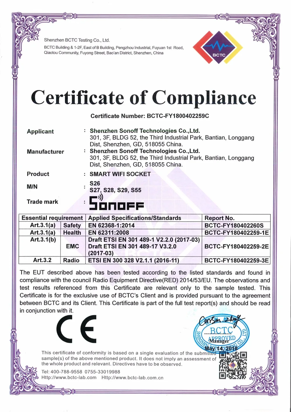 CE-RED-Certificate_Sonoff_S26_S27_S28_S29_S55