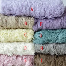 Фигурное шерстяное одеяло Flokati, греческий шерстяной ковер для новорожденных, меховой фон Flokati, позирующее одеяло, реквизит для фотосъемки новорожденных, Beanbag, чехол