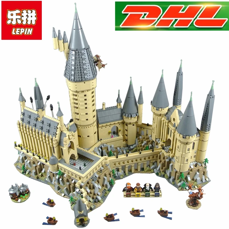 

Compatible Legoings 71043 Lepin 16060 6742pcs Harry Magic Potter Hogwarts Castle School Kit Building Blocks Bricks Toy Model