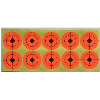 

High Visibility Targeting Sticker Diameter at 1.5 ", 2" and 3 "Make everything a Shoot Target Can be glued onto a steel plate