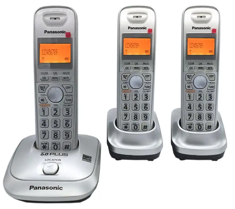 Расширяемый DECT 6,0 Plus 1,9 ГГц цифровой беспроводной телефонный звонок ID Handfree DEL беспроводной домашний телефон для офиса Бизнес