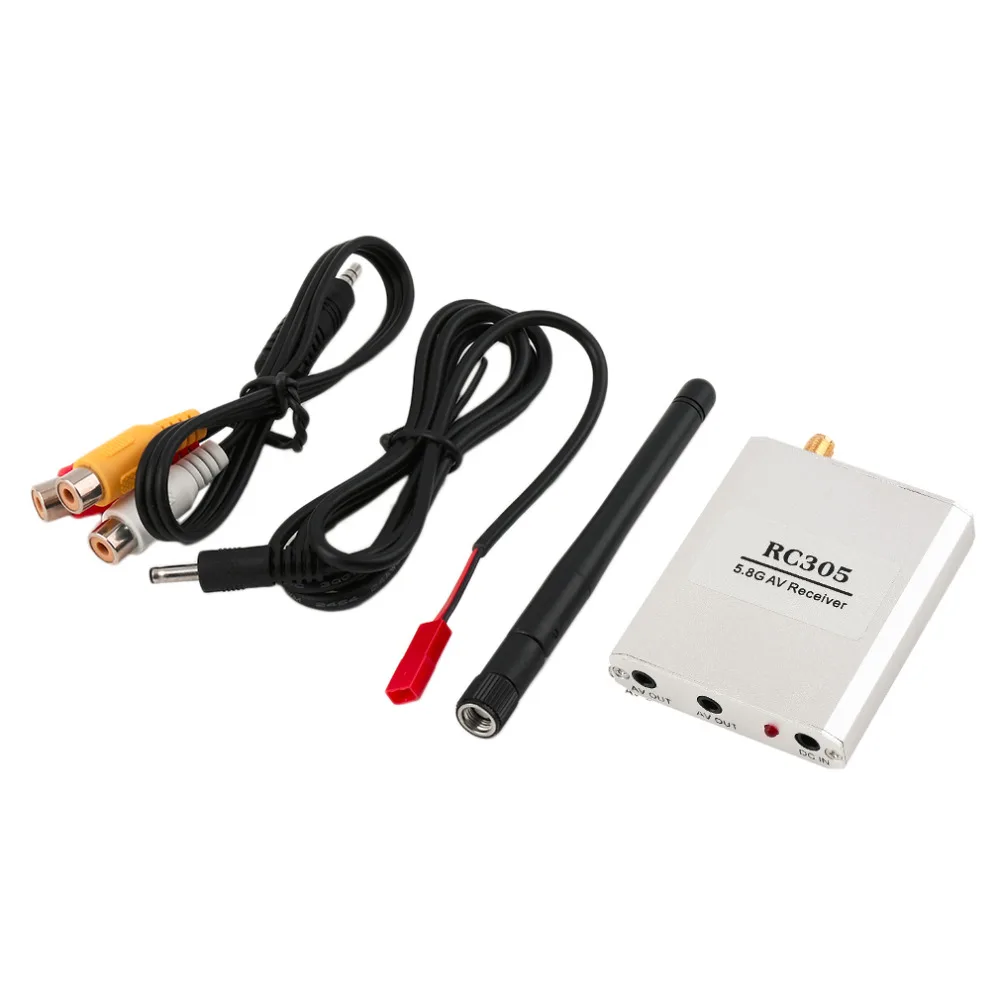 Hot RC305 5 8Ghz 12V 200mW Wireless 8CH AV RX FPV Audio Video Receiver W Antenna