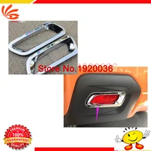 Car font b styling b font ABS Chrome Rear Fog Light Lamp Cover Trims For Subaruu