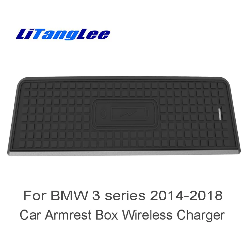 LiTangLee Wireless Charger for BMW 3 G20 F30 F31 F34 2016 2017 2018