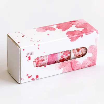 5 шт./лот) цветок серии васи лента альбом для декоративных наклеек маскирующая лента - Цвет: 3
